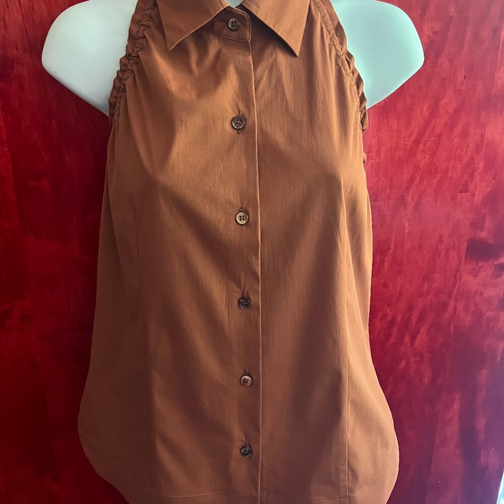 René Lezard halter top sz 36